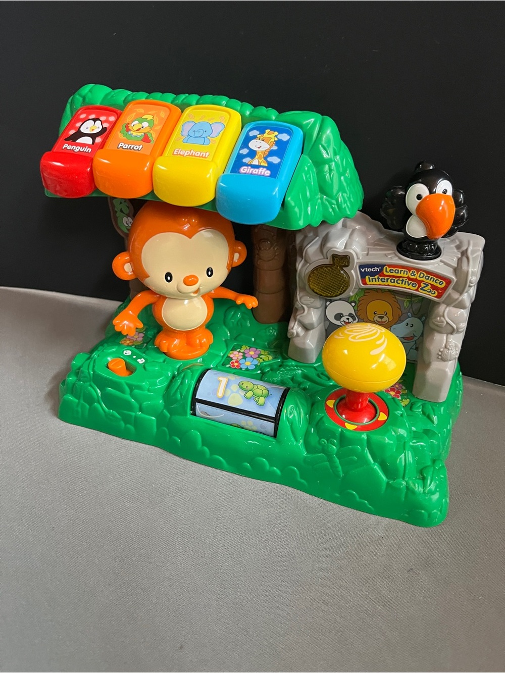 VTech Learn & Dance Interactive Zoo Toy - Green/Orange